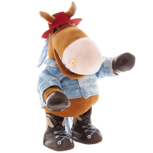 Анимированная игрушка "Конь Ковбой" 32 см