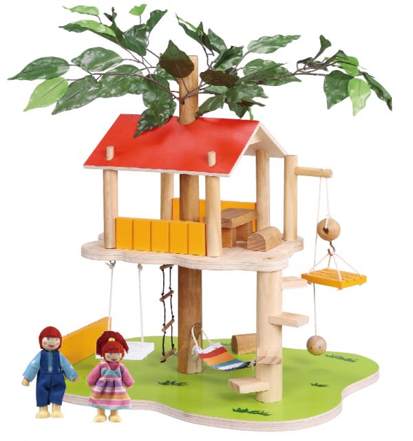 Balbi Дом для кукол Домик на дереве и 2 фигурки