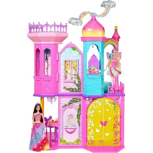 Barbie Дом для кукол Замок принцессы