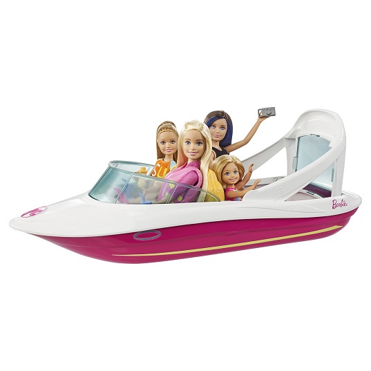 Barbie Моторная лодка (катер) для куклы Барби FBD82