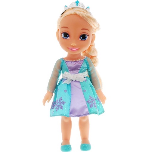 Disney Frozen Кукла Малышка Эльза цвет платья светло-бирюзовый сиреневый