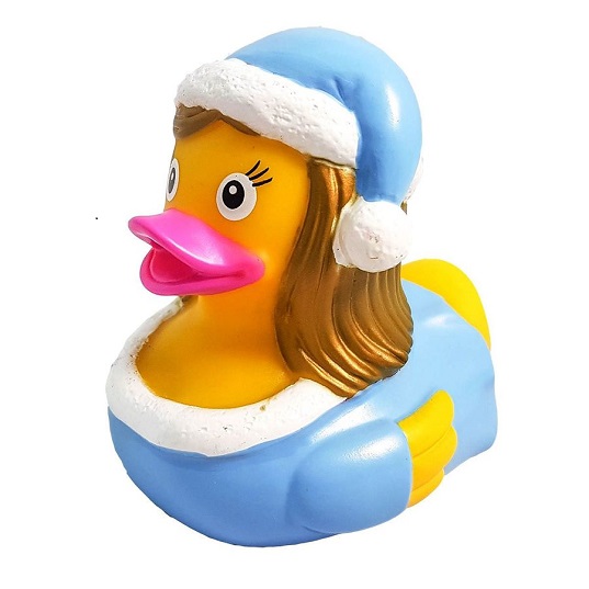 Funny Ducks Игрушка для ванной Уточка Снегурочка
