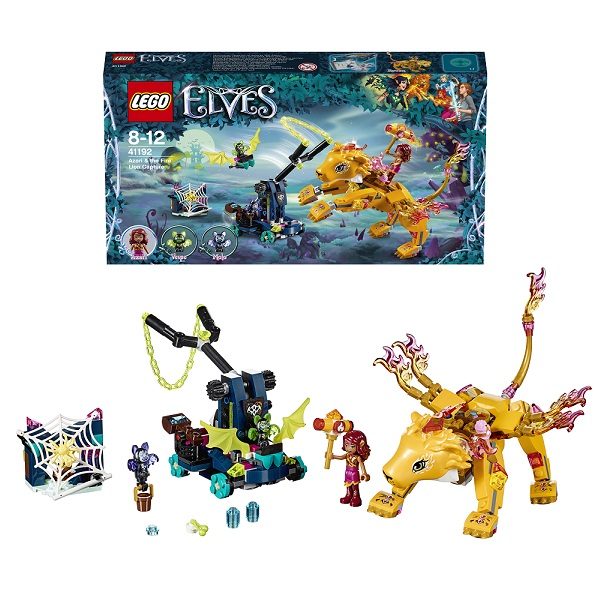 Конструктор Лего Ловушка для Азари и огненного льва LEGO Elves 41192