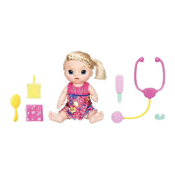 Кукла Малышка Блондинка у врача Baby Alive Hasbro