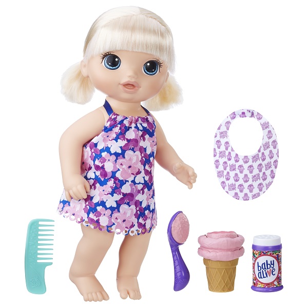 Кукла Малышка с мороженым Baby Alive Hasbro C1090