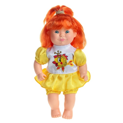 Кукла Полинка 6 с рыжими волосами 30 см Sima Land