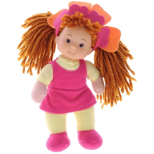 Кукла Simba мягкая Little Flower (цвет платья желтый розовый)