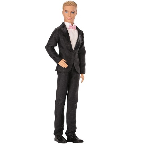 Кукла Жених Кен (цвет костюма черный) Barbie