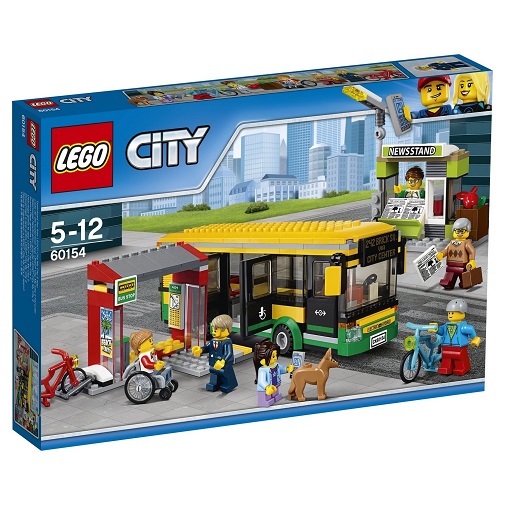 LEGO City Town Конструктор Автобусная остановка 60154