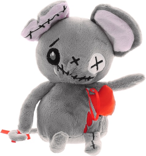 Мягкая игрушка Magic Bear Toys Мышь живое сердце 20 см