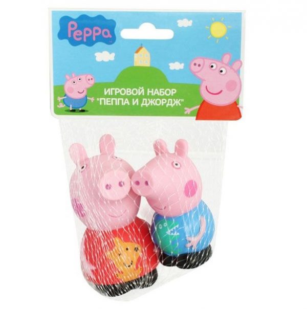 Peppa Pig Игровой набор Пеппа и Джордж