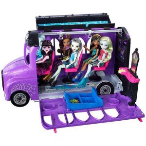 Школьный автобус Монстер Хай Транспорт для кукол Monster High Mattel FCV63