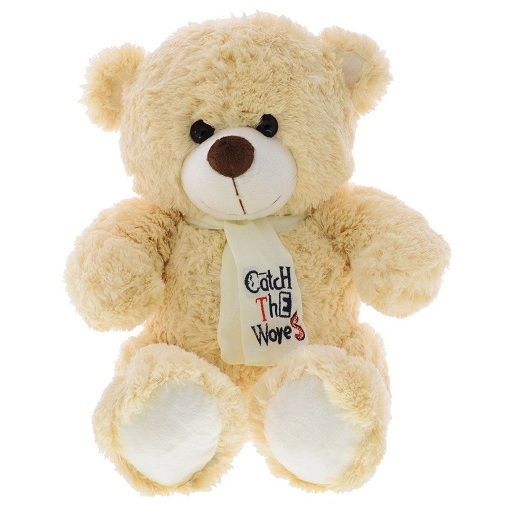 Мягкая игрушка Медведь Тишка с галстуком 30 см Button Blue