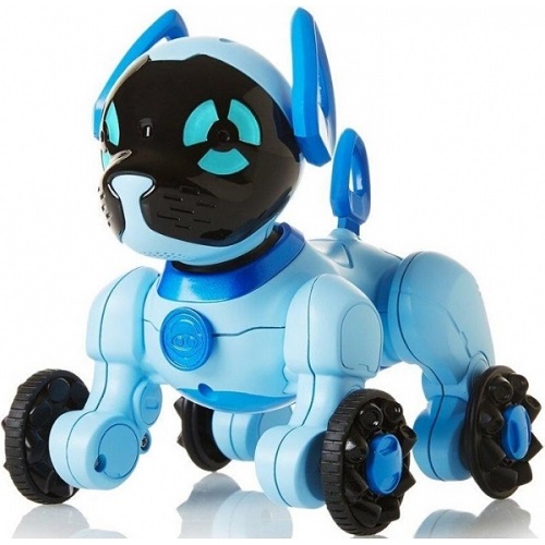 Интерактивная игрушка Собачка робот Чиппи (голубой) Chippies WowWee 2804