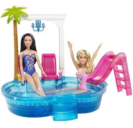 Игровой набор Barbie Гламурный бассейн Барби