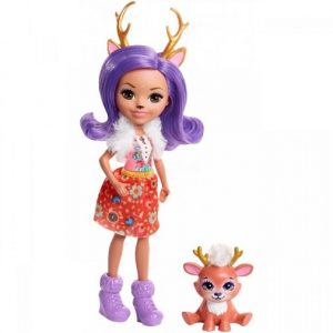 Кукла Данесса Оления с олененком Danessa Deer Enchantimals