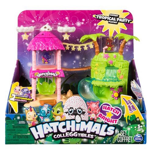 Игровой набор Тропическая вечеринка Hatchimals CollEGGtibles Tropical Party
