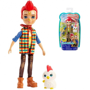 Кукла мальчик Редвард с петушком Redward Rooster & Cluck Enchantimals