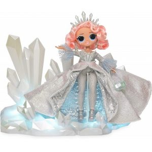 Кукла ЛОЛ Зимнее диско в светящемся платье Crystal Star L.O.L.
