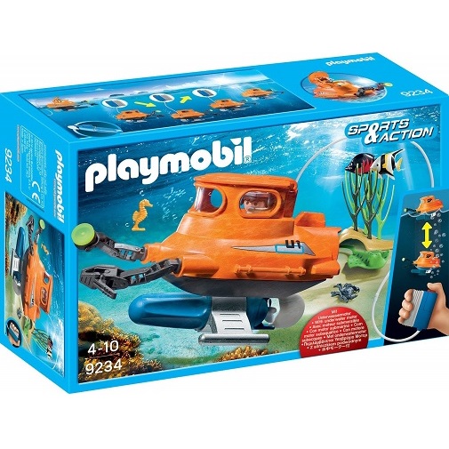 Playmobil Игровой набор Подводная лодка с подводным двигателем 9234