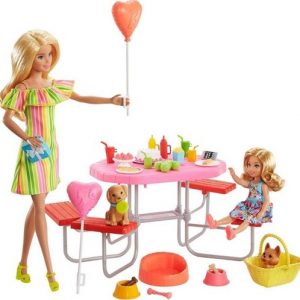 Игровой набор Пикник Барби и Челси с щенками Barbie