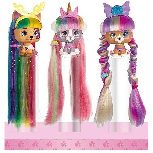 VIP Pets Питомец Сюрприз из волос (меняет цвет) IMC Toys