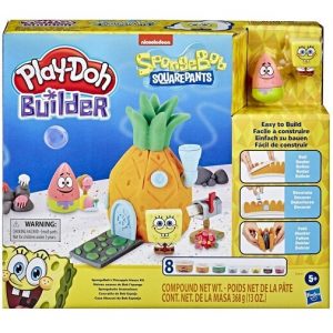 Play-Doh Builder Губка Боб "Домик в ананасе" E9047 Лепим и Строим Hasbro