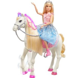 Кукла Барби на коне (единороге) Приключения принцессы Barbie GML79