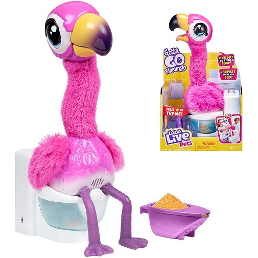 Интерактивная игрушка Фламинго Gotta Go Flamingo Little Live Pets 26222