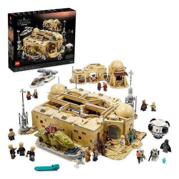 Лего 75290 Кантина Мос-Эйсли Star Wars (3187 детали) Mos Eisley Cantina LEGO