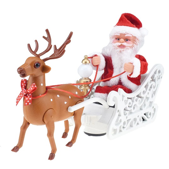 Сани Деда Мороза (Санта-Клауса) игрушечные Christmas Decorations