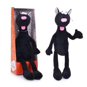 Гнутики Мягкая игрушка Котик-Черный Животик