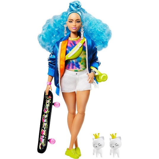 Кукла Барби Экстра с голубыми волосами EXTRA Barbie GRN30