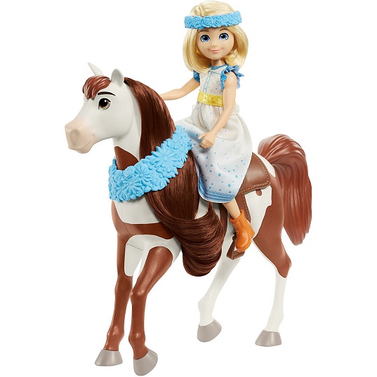 Кукла Эбигейл и лошадь Бумеранг Spirit Riding Free GXF65 Mattel