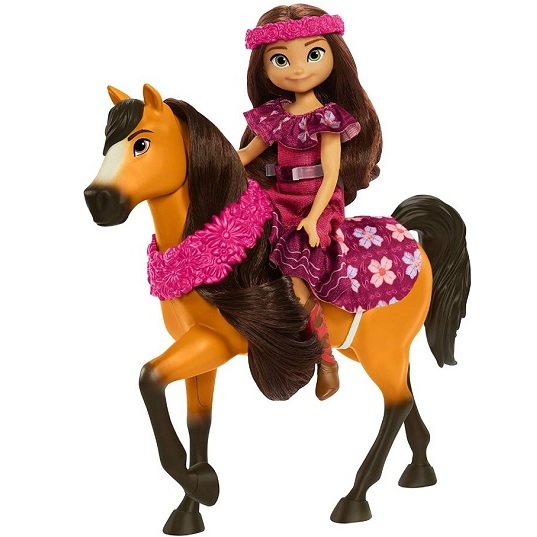 Кукла Лаки и лошадь Спирит Spirit Riding Free GXF63 Mattel
