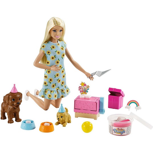 Кукла с питомцами (собачки) Вечеринка Barbie GXV75