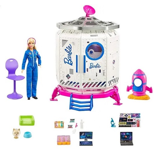 Космическая станция Барби с куклой и собакой Barbie Space Discovery