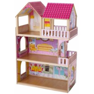 Кукольный домик Серафима SunnyWoods со съемной мансардой