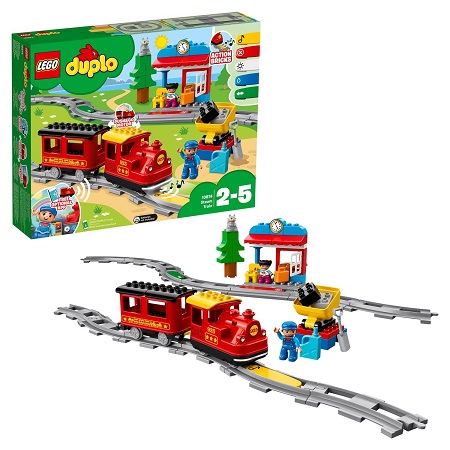 LEGO DUPLO Town Поезд на паровой тяге 10874