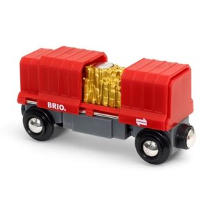 Brio Грузовой вагончик с золотом 33938