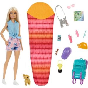 Кукла Барби Малибу с набором для похода Barbie HDF73