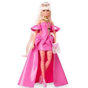 Кукла Барби в гламурном платье Barbie Extra Fancy