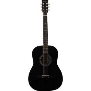 Гитара акустическая шестиструнная цвет черный Terris TF-385A BK DNT-66263