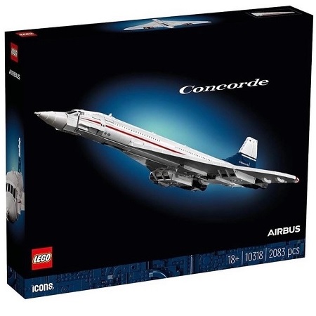 LEGO ICONS 10318 Самолет Конкорд Airbus Concorde