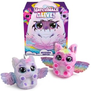 Интерактивная игрушка-сюрприз Hatchimals Alive Пуфикорн Тайный люк